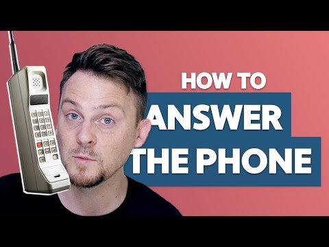 How to Answer the Phone in English