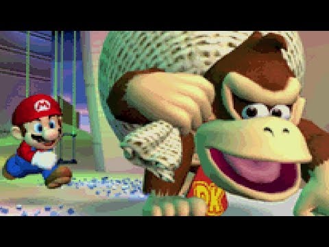 Mario Vs. Donkey Kong - World 1+ and World 2+ (100%) - Mario Toy Factory & DK Jungle