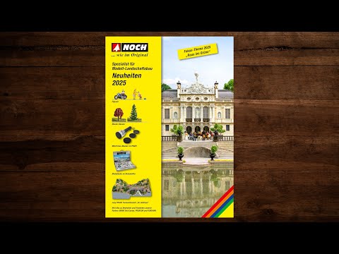 NOCH Neuheiten 2025 – Modellbahn, Modelleisenbahn, Katalog