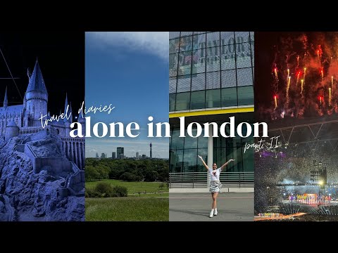 solo traveling in london pt.2 | harry potter studios, exploring notting hill & the eras tour concert