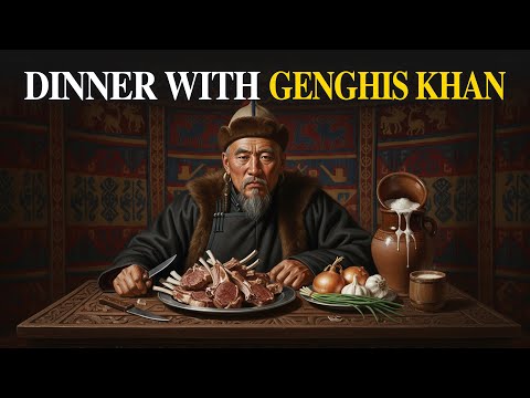 DINNER WITH GENGHIS KHAN | What did GENGHIS KHAN really eat?