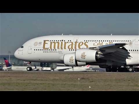 210 planes in 2 hours ! Paris CDG Plane Spotting 🇫🇷  Close up, heavy landing - High traffic