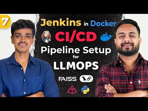 LLMOPS 07: Jenkins with Docker | Full CI/CD Pipeline Setup | End-to-End GenAI Project Deployment