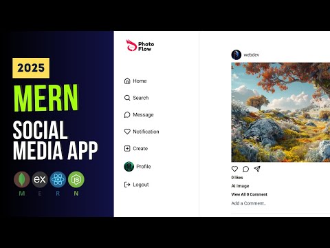 Build & Deploy a Full-Stack Social Media App with MERN & Next.js 15