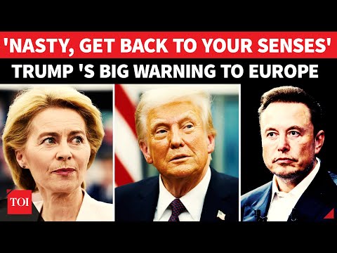 EU & Ursula In Shock As Trump Issues DIRECT WARNING To Europe; 'Bad Directions, Gotta Be Careful'