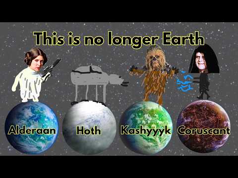 76 PLANETS in Star Wars EXPLAINED
