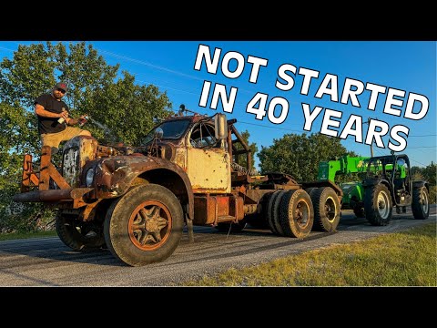 WILL IT PUSH START? Old MACK Truck