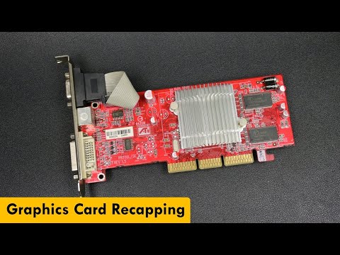 Can We Repair Retro Radeon 9200 LE Graphics Card?