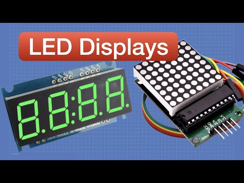 LED Displays with Arduino - 7-Segment & Dot-Matrix