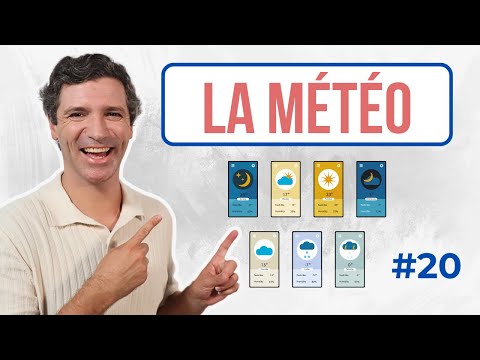 Parler de la météo - Vocabulaire français