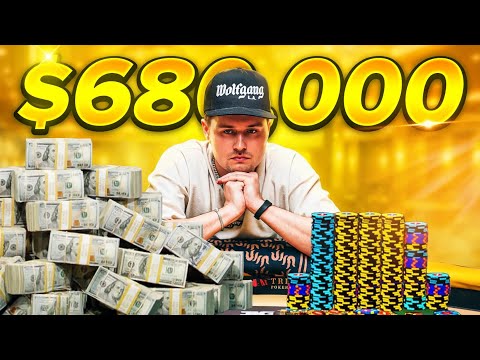 How I Won $700,000 In a High Stakes Poker Tournament!