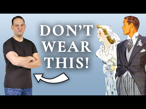 8 Things Men Should NEVER Wear to a Wedding