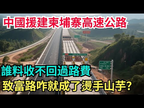 中國援建柬埔寨高速公路，誰料收不回過路費，致富路咋就成了燙手山芋#中國#工程#中國製造#智慧工廠 #中國技術