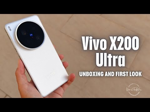 Vivo X200 Ultra || Unboxing and first look (including camera app)