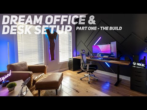 Dream Office and Desk Setup 2022 - Part 1: The Build