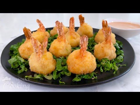 Super Crunchy Fried Shrimp Balls  & homemade Yum Yum dipping sauce! Easy to make!