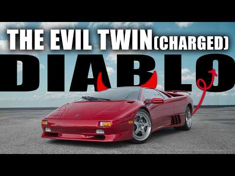 Ultra-Rare Twin-Supercharged Diablo SV