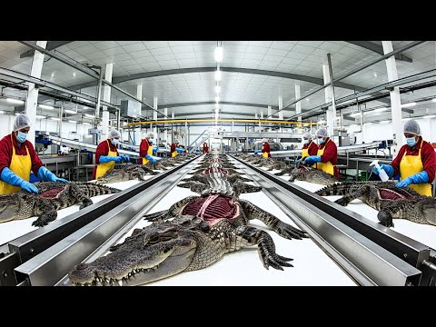 Inside the Crocodile Leather Factory: From Farm to $50,000 Handbag