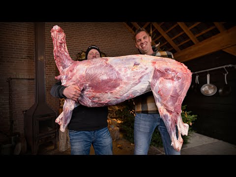 Unbelievable BBQ Transformation: How We Turned a Whole Animal into a Delicious Roast!