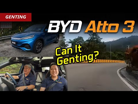 BYD Atto 3 On Genting - Road Handling and Hill Climb Test | YS Khong Driving.