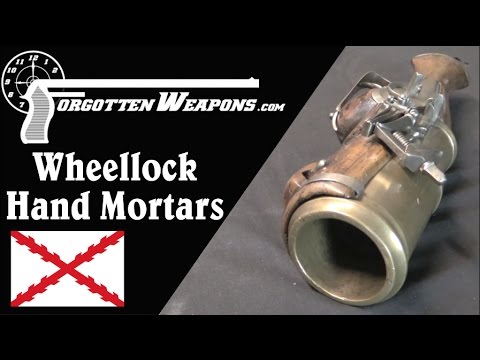 Massive Wheellock Hand Mortars