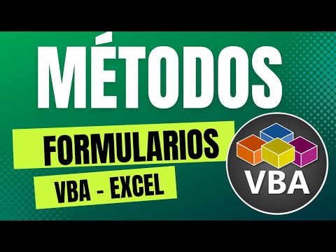 Curso de Macros: Métodos de los formularios en VBA Excel