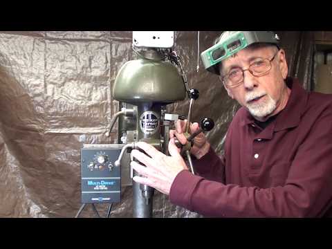 Installing a VFD on Walker Turner DP tips 546 tubalcain