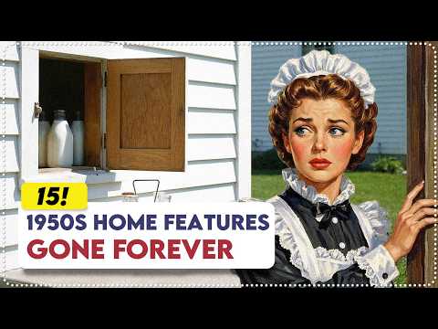 15 Home Features From the 1950s That EVERY House Had (What Happened?)