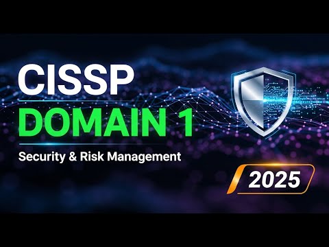 CISSP Domain 1 Audio Guide (2025) – Security and Risk Management | Full Study Review