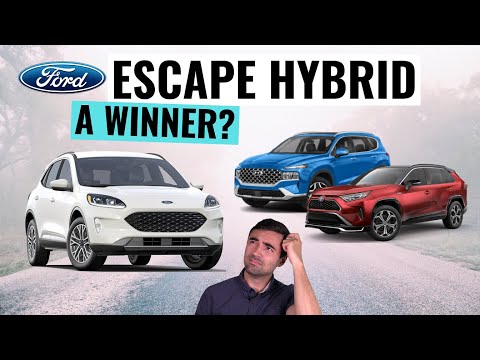 2022 Ford Escape Hybrid Review | Worth It Over The Toyota RAV4 Hybrid?