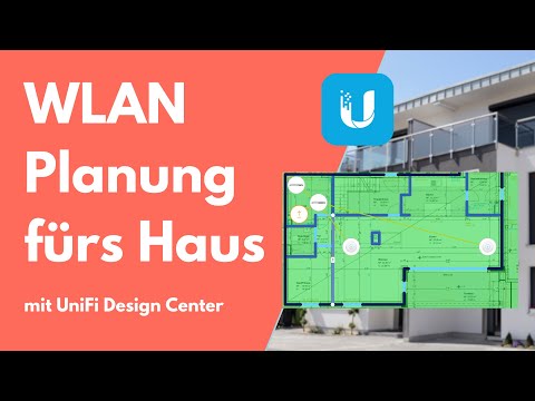 WLAN Planung fürs Einfamilienhaus mit UniFi Produkten & UniFi Design Center