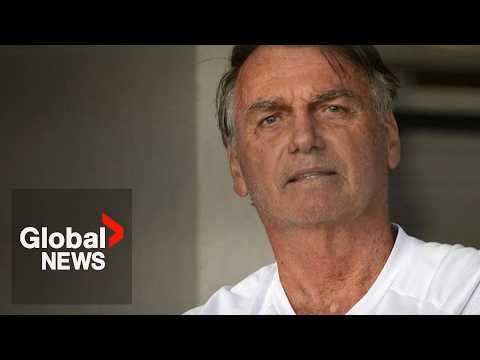 Brazil ex-president Bolsonaro arrested over plot to escape prison sentence