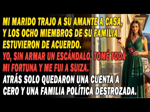 Mi Marido Se Trajo A La Amante, Su Familia La Aceptó 🤷‍♀️. Me Llevé Todo 💰Y Los Dejé En La Ruina 👋😏.