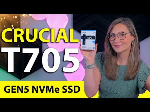 Faster than a 9100 PRO? - Crucial T705 Gen5 NVMe SSD Review