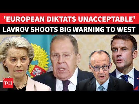 'European Thieves': Lavrov's Savage Attack On 'Führer' Ursula, 'Nazi' Merz Over Ukraine Theft