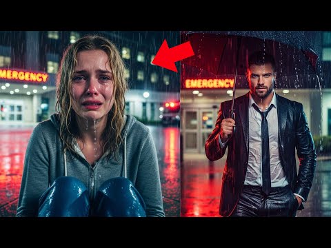 EXPULSADA DEL HOSPITAL, SE SENTÓ EN LA ACERA… PERO UN MILLONARIO LLEGÓ.