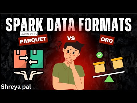 Spark data formats Parquet and ORC