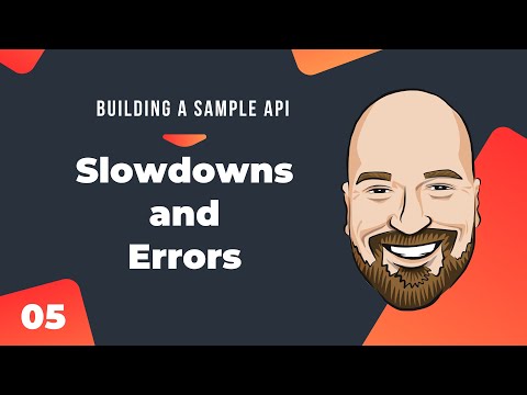 Adding Slowdowns and Error Codes - Building a Sample API in C# Course