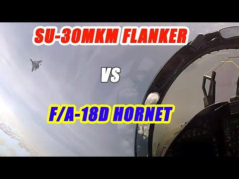 F/A-18 vs SU 30MKM! Fighter Pilot Breaks Down What It's Like to Fight the Flanker with the Hornet