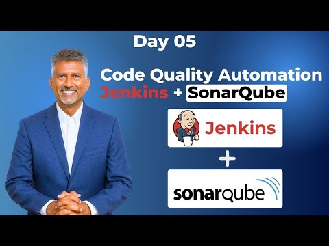 Day 05 (Part 1) – Automate Code Quality Check with SonarQube in Jenkins CICD - Step by Step Tutorial