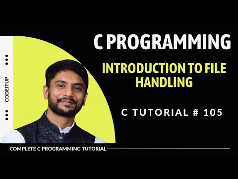 Introduction to File Handling | C Programming | In Hindi