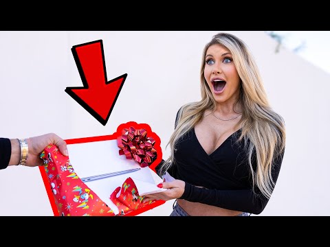 Giving Strangers Expensive Christmas Presents..