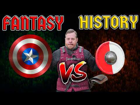 We compared Captain America's Shield to HISTORICAL shields, the results were interesting...
