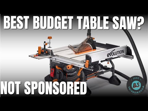 Table Saw Review: Evolution R255TBL+ (Not Sponsored)