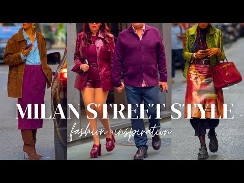 Milan Autumn Street Style 🌥️ Refined Italian Fashion, Modern Trends & Timeless Inspiration