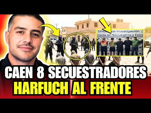 CAE CÉLULA DE 8 SECUESTRADORES CON MENORES EN GUADALAJARA: HARFUCH AL FRENTE DEL OPERATIVO