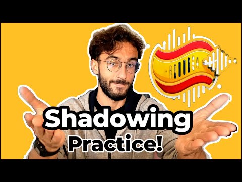 🗣️✨ Practice Spanish with Shadowing! Improve Your Fluency 🔥