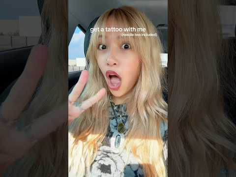 get a tattoo with me!!! #tattoo #vlog #tattoos #aesthetic #style