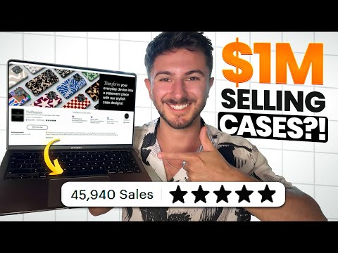 This Etsy Shop Made $1,000,000 Selling Phone Cases (SHOP REVIEW)