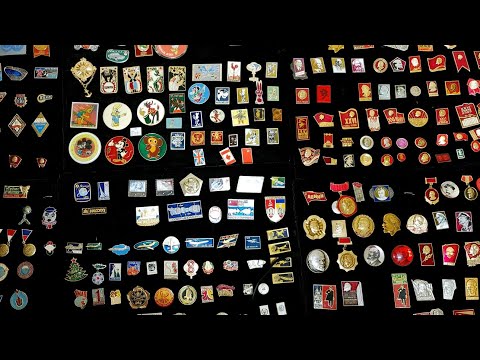 Алюминиевые значки СССР. Купил  коллекцию знаков. Фалеристика. Антиквариат.